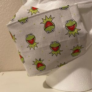 Kermit face mask